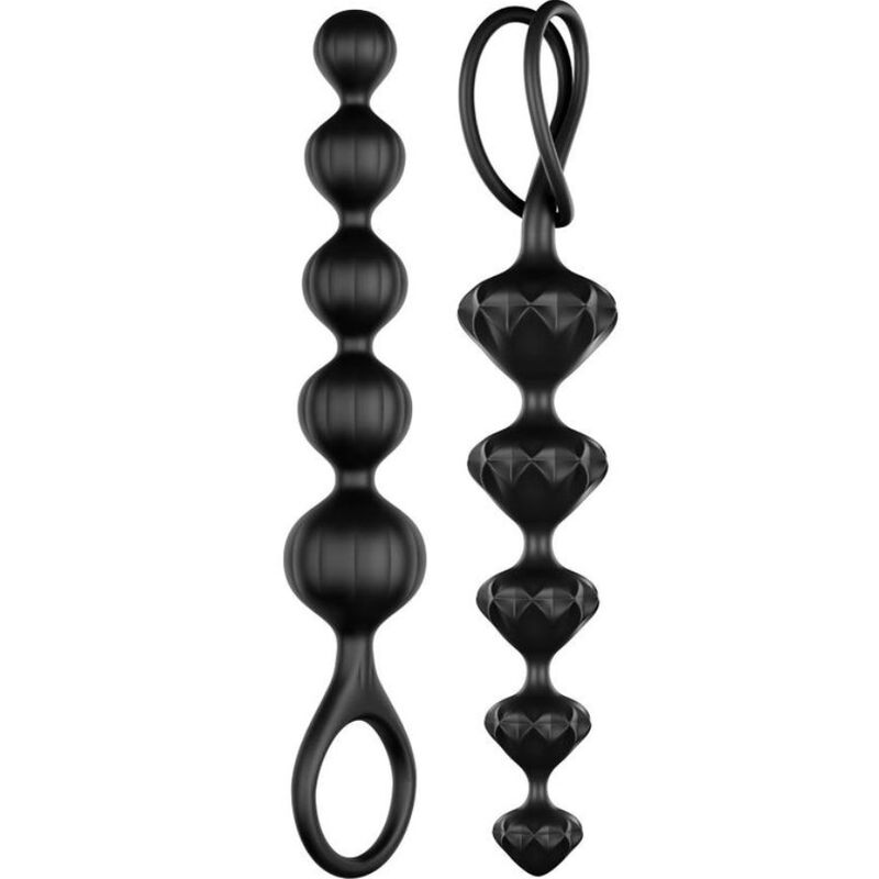 LOVE BEADS NEGRO