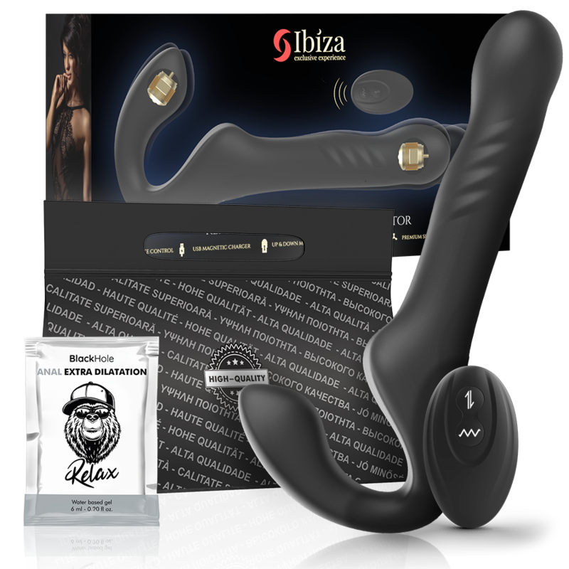 IBIZA - VIBRADOR STRAPLESS CONTROL REMOTO UP  DOWN