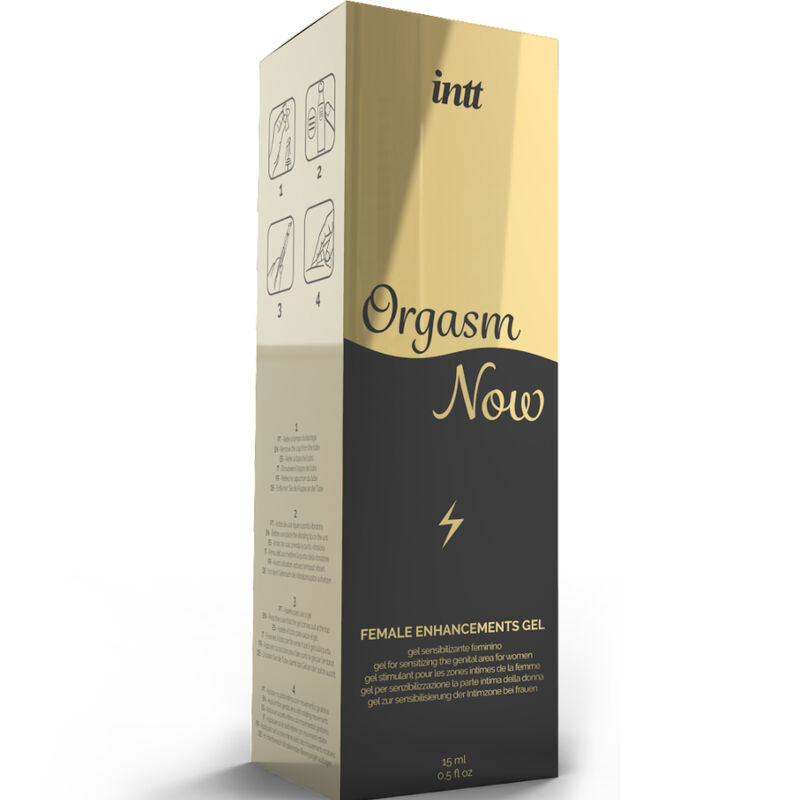 INTT LUBRICANTS - GEL ESTIMULANTE VAGINAL INTENSO CON APLICADOR VIBRADOR - Imagen 3