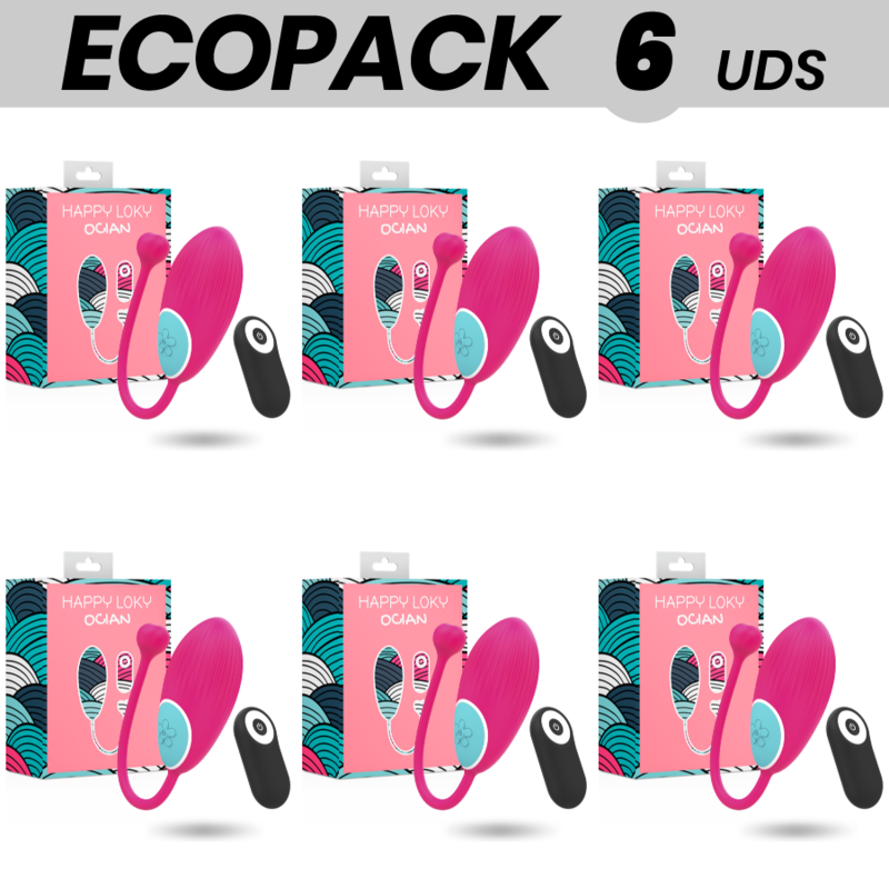 ECOPACK 6 UDS - HAPPY LOKY OCIAN CONTROL REMOTO