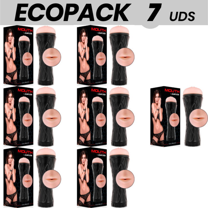 ECOPACK 7 UDS - JAMYJOB MOUTH MASTURBADOR - BOCA