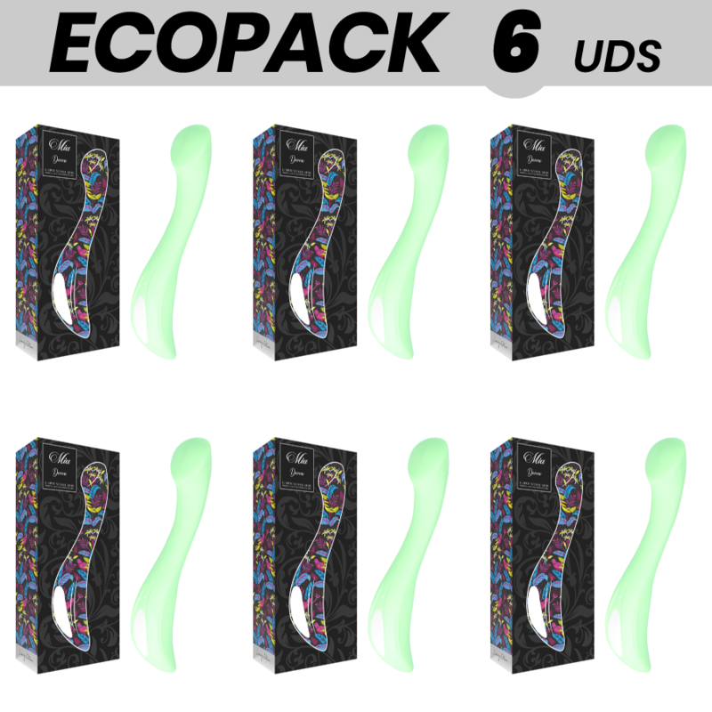 ECOPACK 6 UDS - MIA DEVON VIBRADOR SUELO PELVICO VERDE
