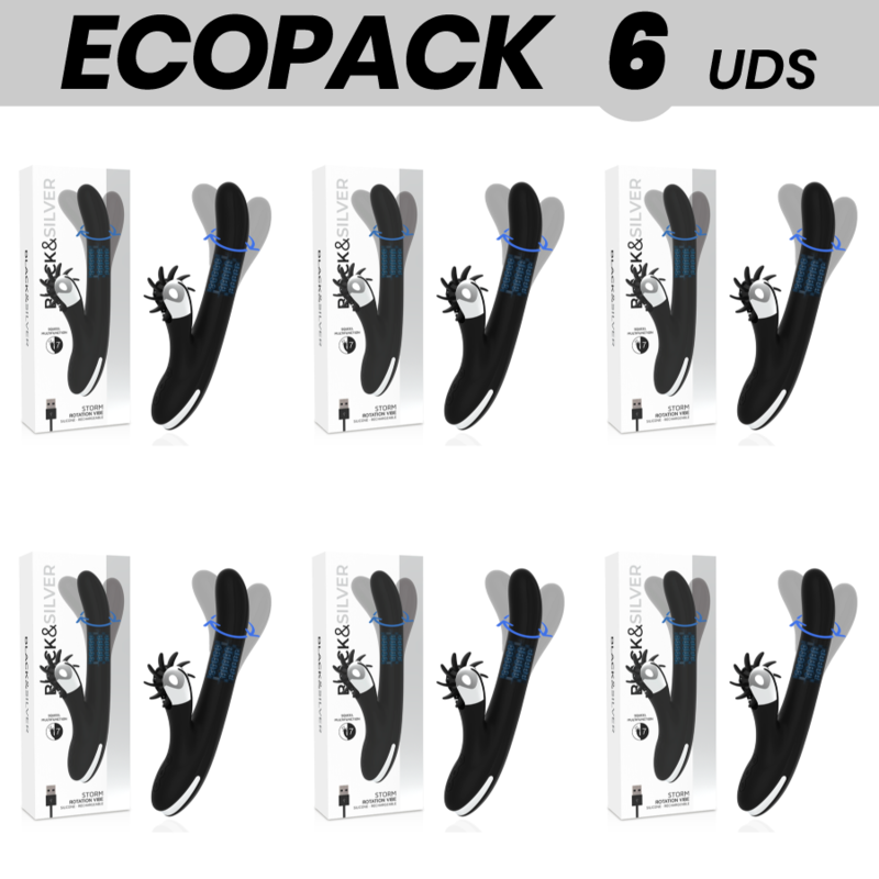ECOPACK 6 UDS - BLACKSILVER BUNNY STORM ROTATION VIBE