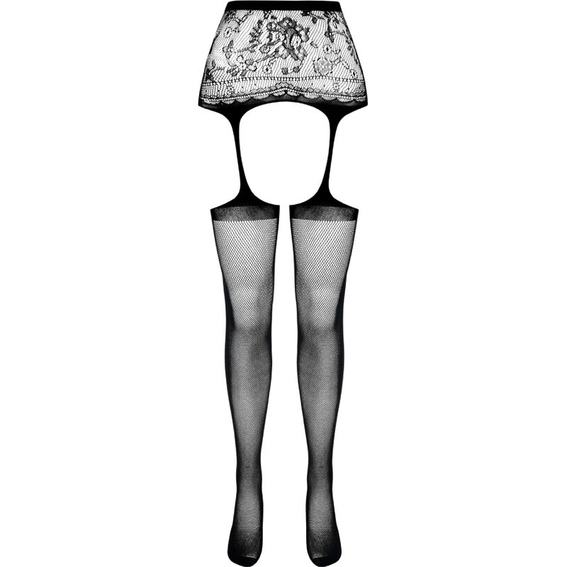 PASSION - S028 MEDIAS CON LIGUERO NEGRO TALLA ÚNICA - Imagen 5