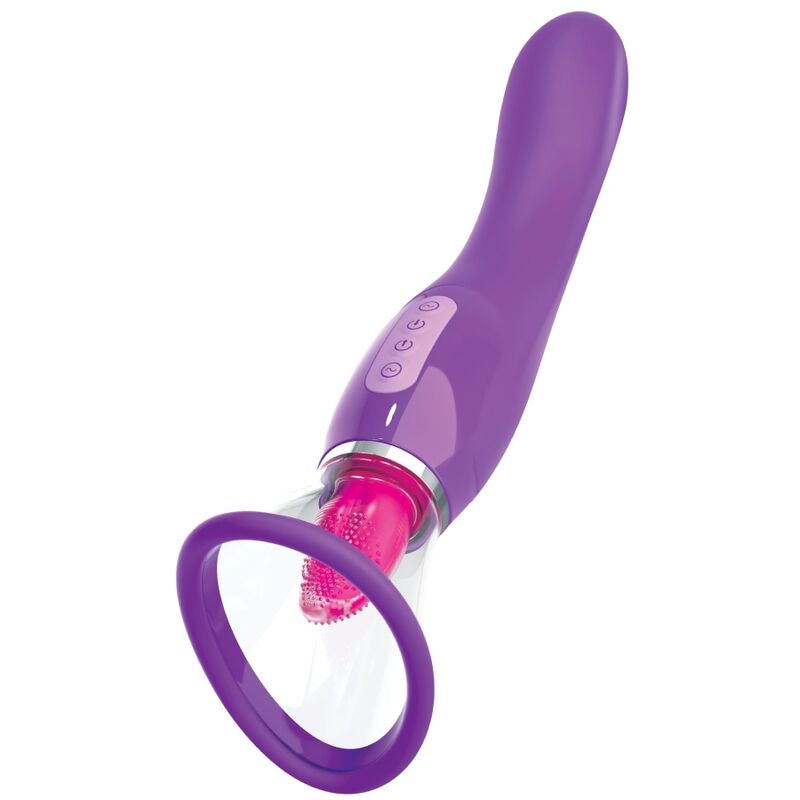 SUCCIONADOR CLÍTORIS LENGUA ESTIMULADORA VIOLETA
