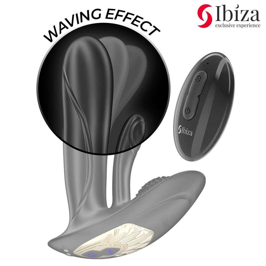 IBIZA - VIBRADOR WEARABLE CON ESTIMULACIÓN PUNTO-G Y CLÍTORIS CON CONTROL REMOTO - Imagen 5