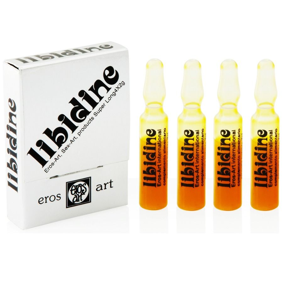 Libidine  Complemento Alimenticio Afrodisíaco Natural en Ampollas para Potenciar la Libido y la Vitalidad