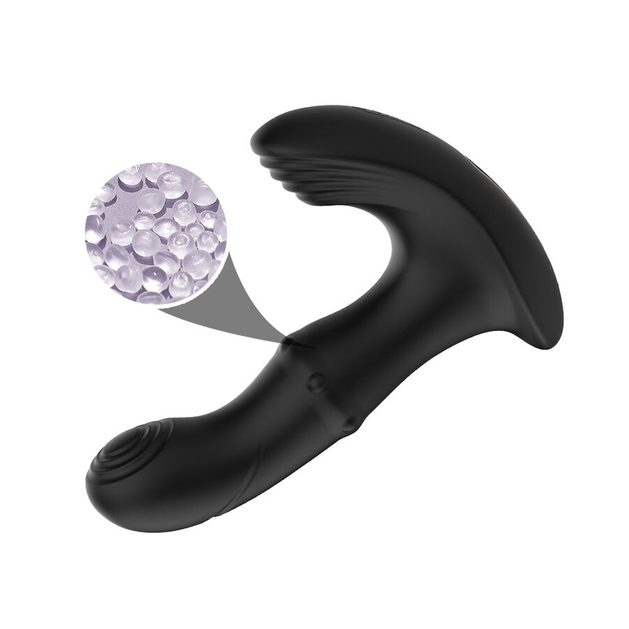 ARMONY - VIBRADOR ANAL PRÓSTATA CONTROL REMOTO NEGRO - Imagen 5