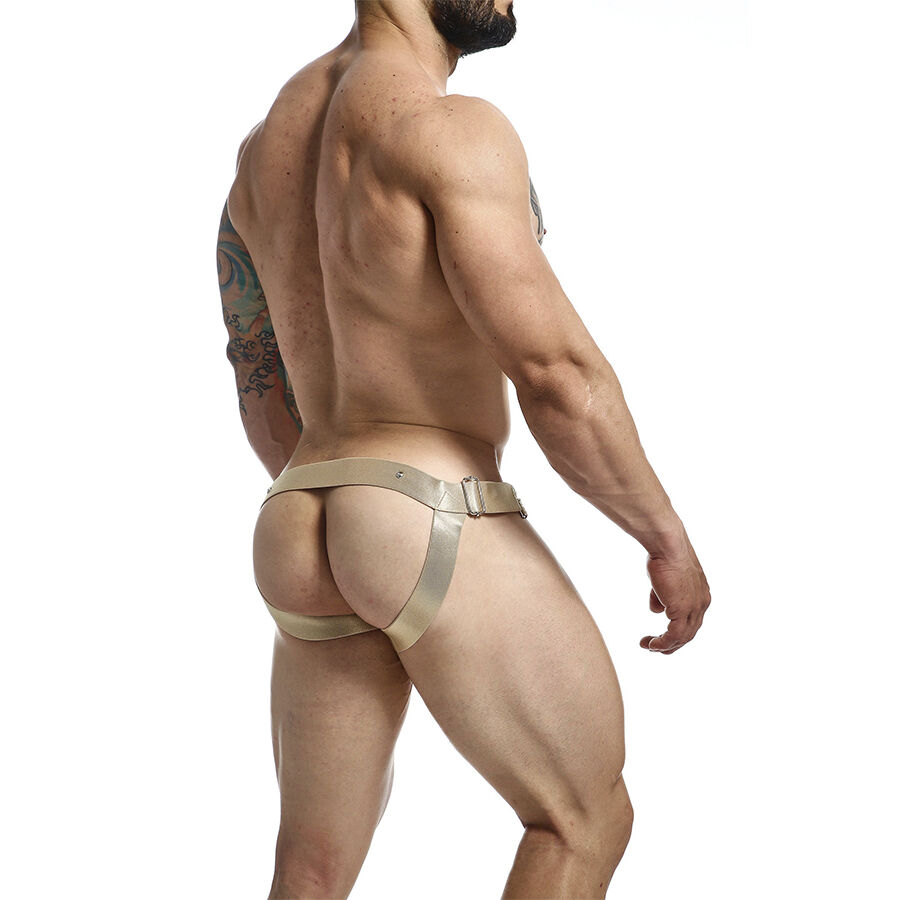 MOB - DNGEON JOCKSTRAP ANILLO PARA EL PENE DORADO TALLA ÚNICA - Imagen 4