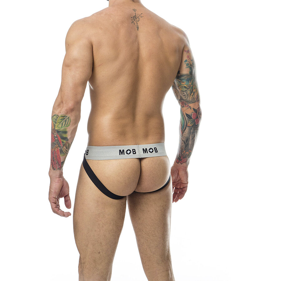 MOB - JOCK CLASICO STRIPE BLANCO TALLA L - Imagen 5