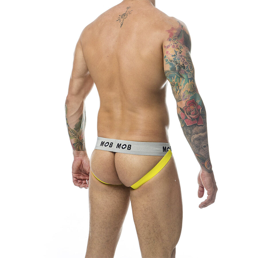 MOB - JOCK CLASICO STRIPE AMARILLO TALLA L - Imagen 4