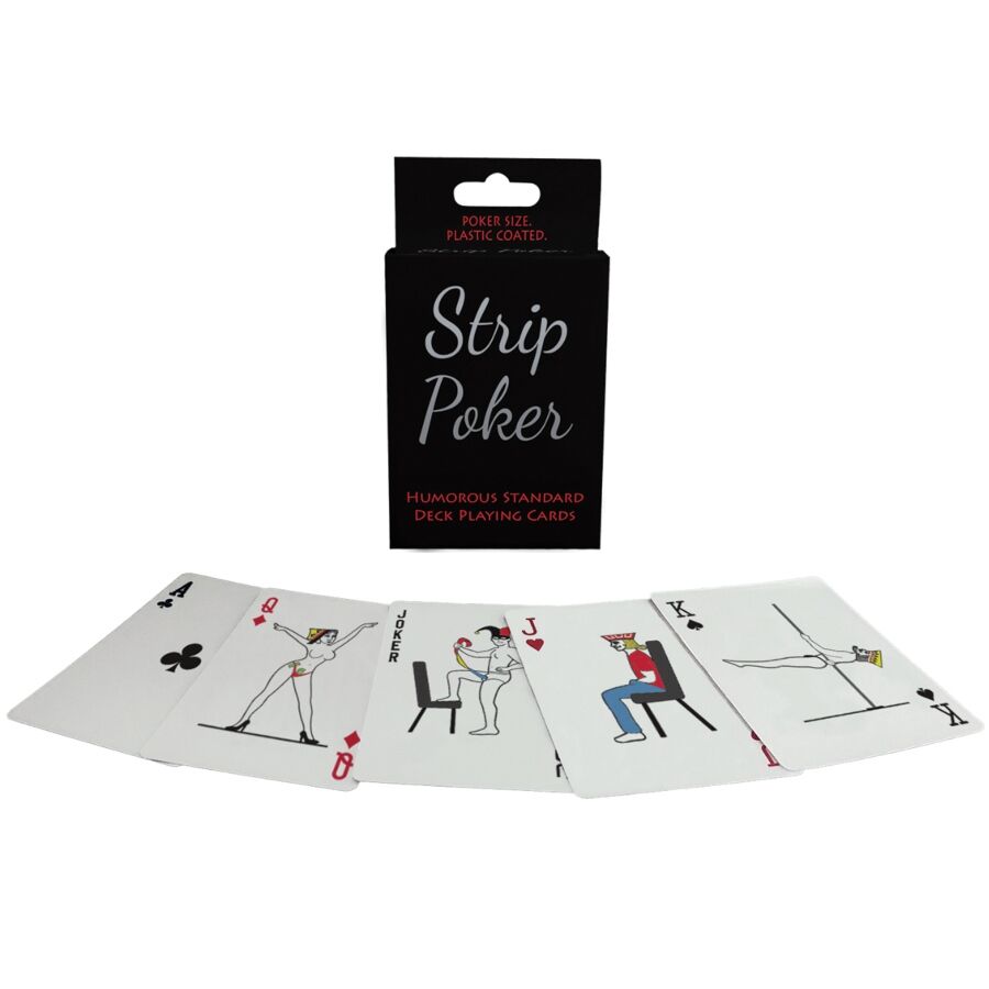 STRIP POKER BARAJA DE CARTAS HUMORÍSTICA