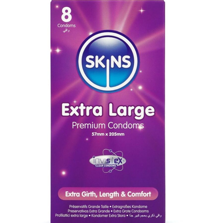 TAMAÑO XL PRESERVATIVOS PREMIUM PACK 8