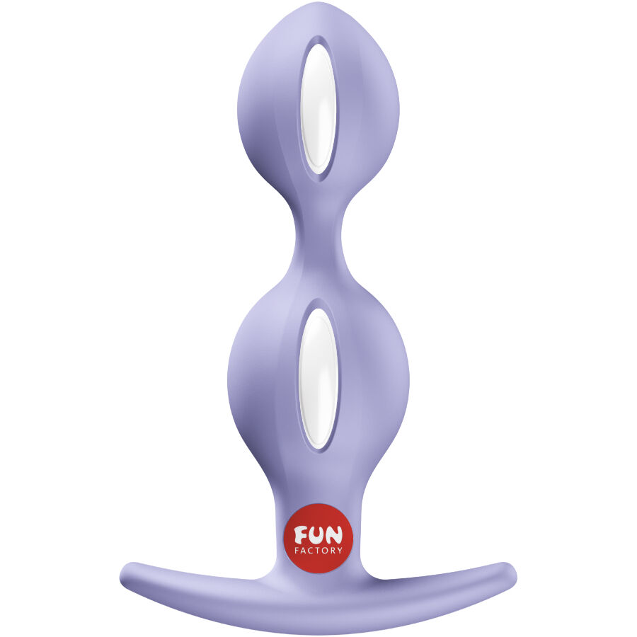 FUN FACTORY - B-BALLS DÚO PLUG ANAL VIOLETA - Imagen 3