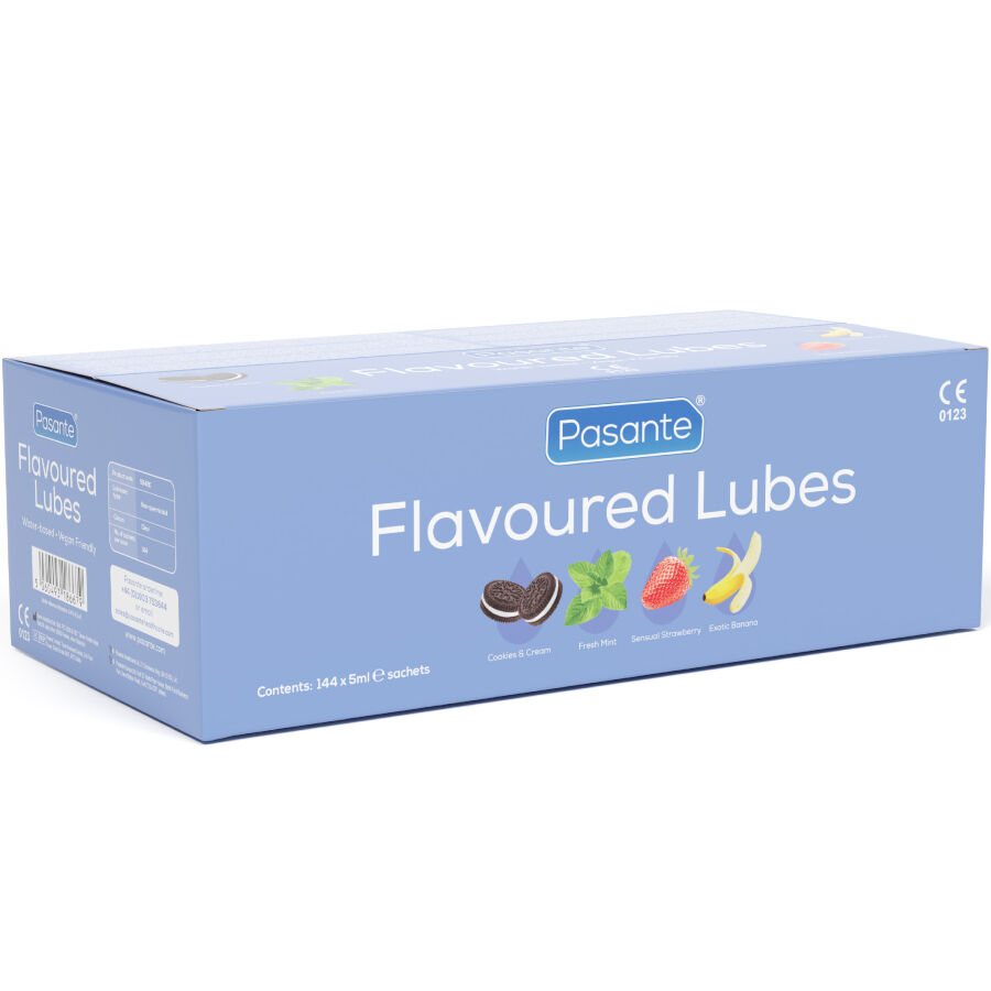 LUBRICANTES SABORES CAJA 144 UNIDADES