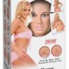 MUÑECA HINCHABLE TAMAÑO REAL CON CARA 3D, VAGINA Y ANO REALISTA + BOMBA