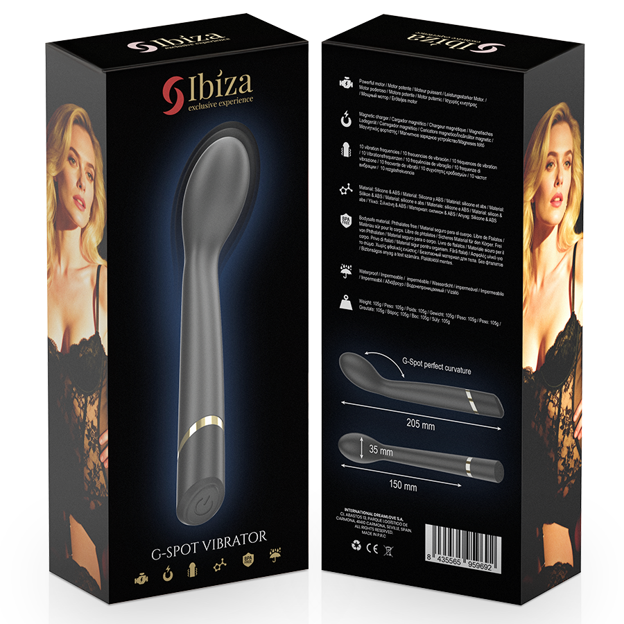 IBIZA - VIBRADOR PUNTOG 10 VIBRACIONES RECARGABLE - Imagen 3