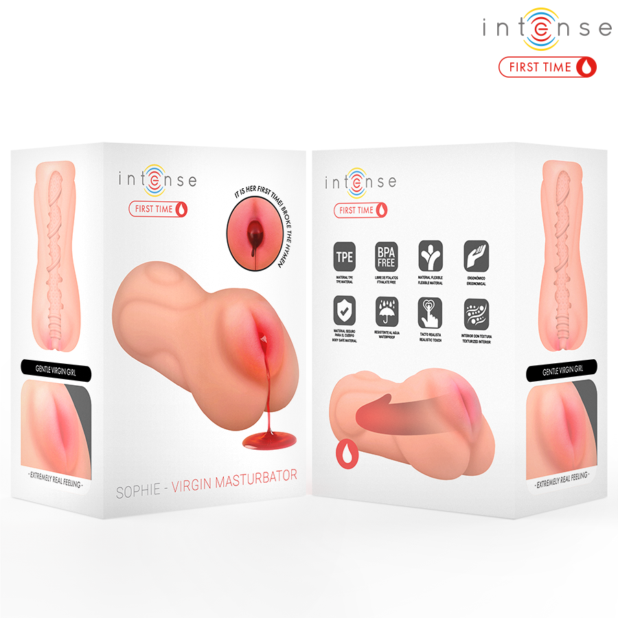 INTENSE FIRST TIME - SOPHIE MASTURBADOR VIRGEN CON SANGRADO - Imagen 3