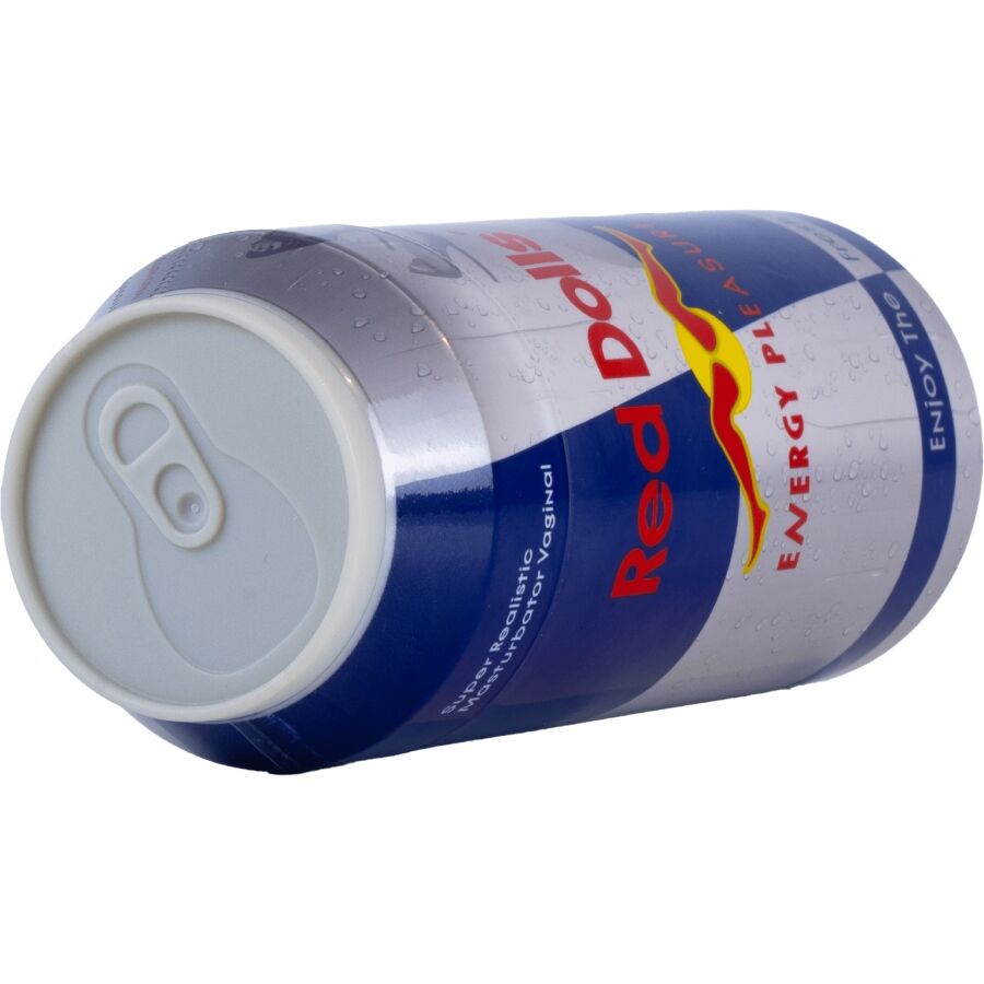 ALIVE - RED DOLL MASTURBADOR MASCULINO VAGINA LATA BEBIDA ENERGÉTICA - Imagen 5