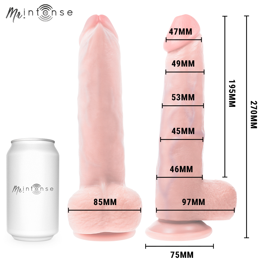 MR INTENSE - NEESON DILDO 27 CM - Ø 5.6 CM - Imagen 4