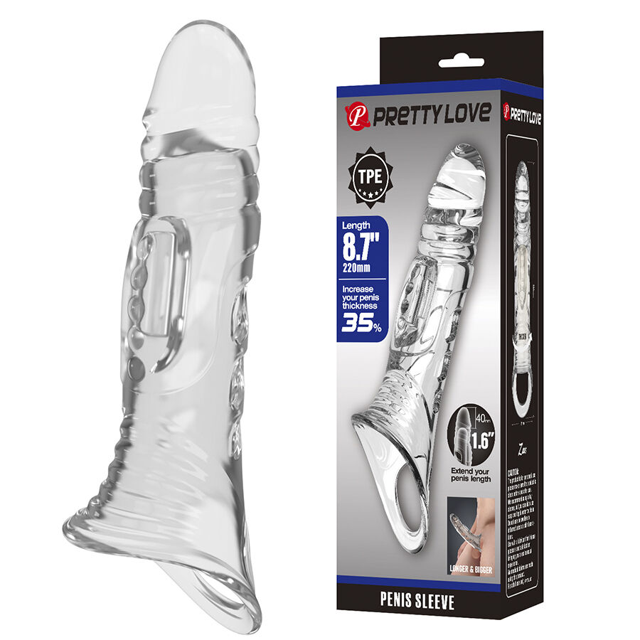 PRETTY LOVE - FUNDA PARA PENE TRANSPARENTE