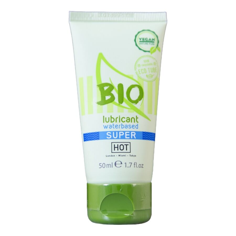HOT - BIO LUBRICANT LUBRICANTE BIO BASE AGUA SUPERGLIDE 50 ML