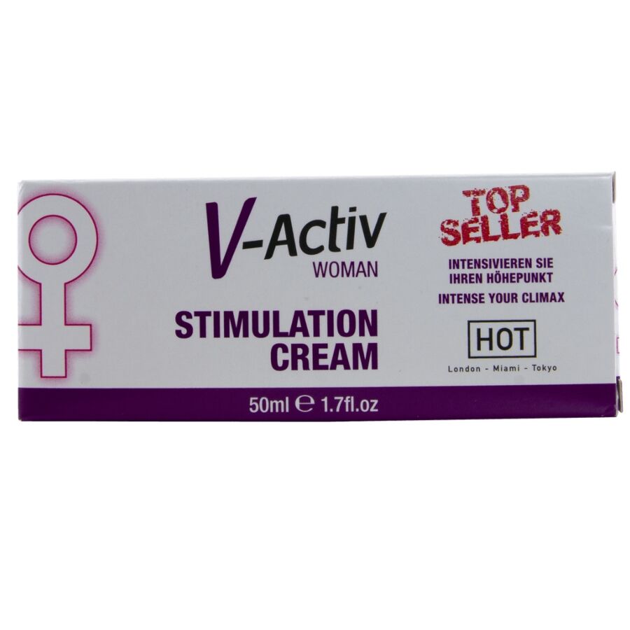 HOT - V-ACTIV CREMA ESTIMULANTE PARA MUJER 50 ML - Imagen 3
