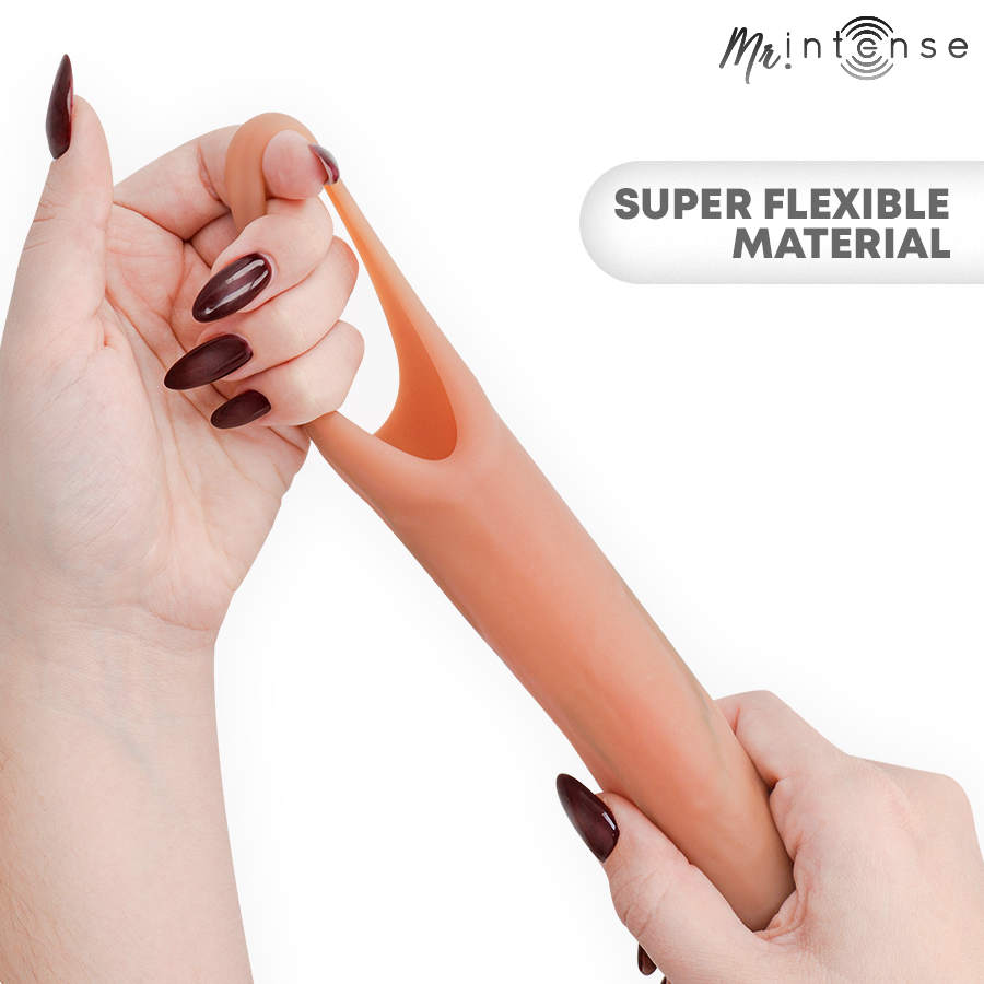 MR INTENSE - SIMON L FUNDA PARA PENE SILICONA 16 CM -Ø- 4.5 CM - Imagen 4