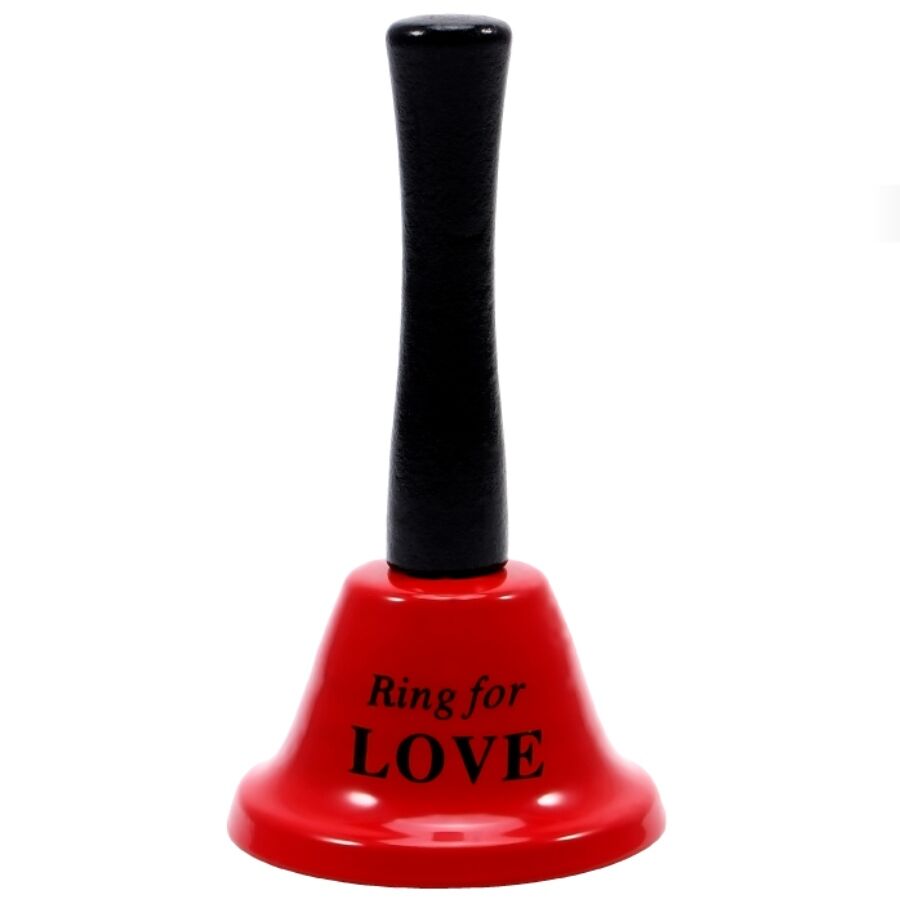 DIABLO PICANTE - CAMPANA DE MANO RING FOR LOVE COLOR ROJO