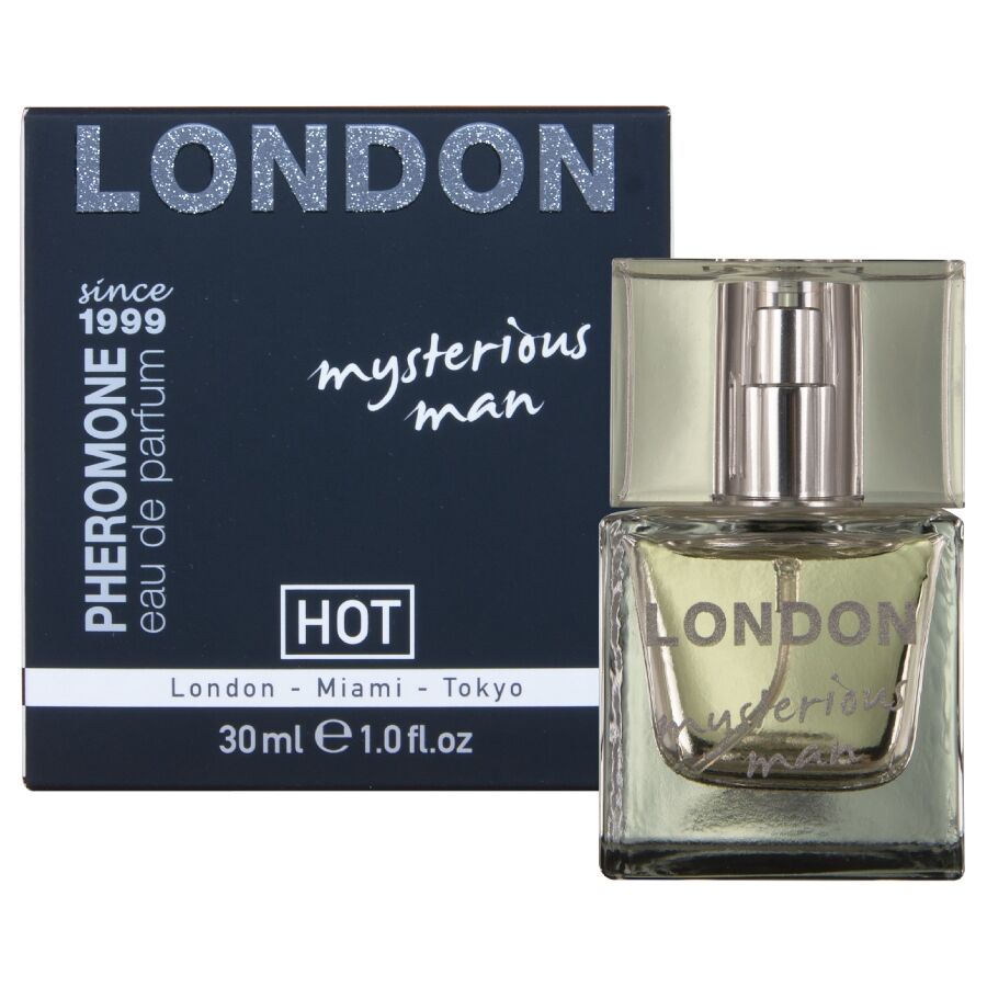 PERFUME CON FEROMONAS LONDON MYSTERIOUS HOMBRE 30 ML