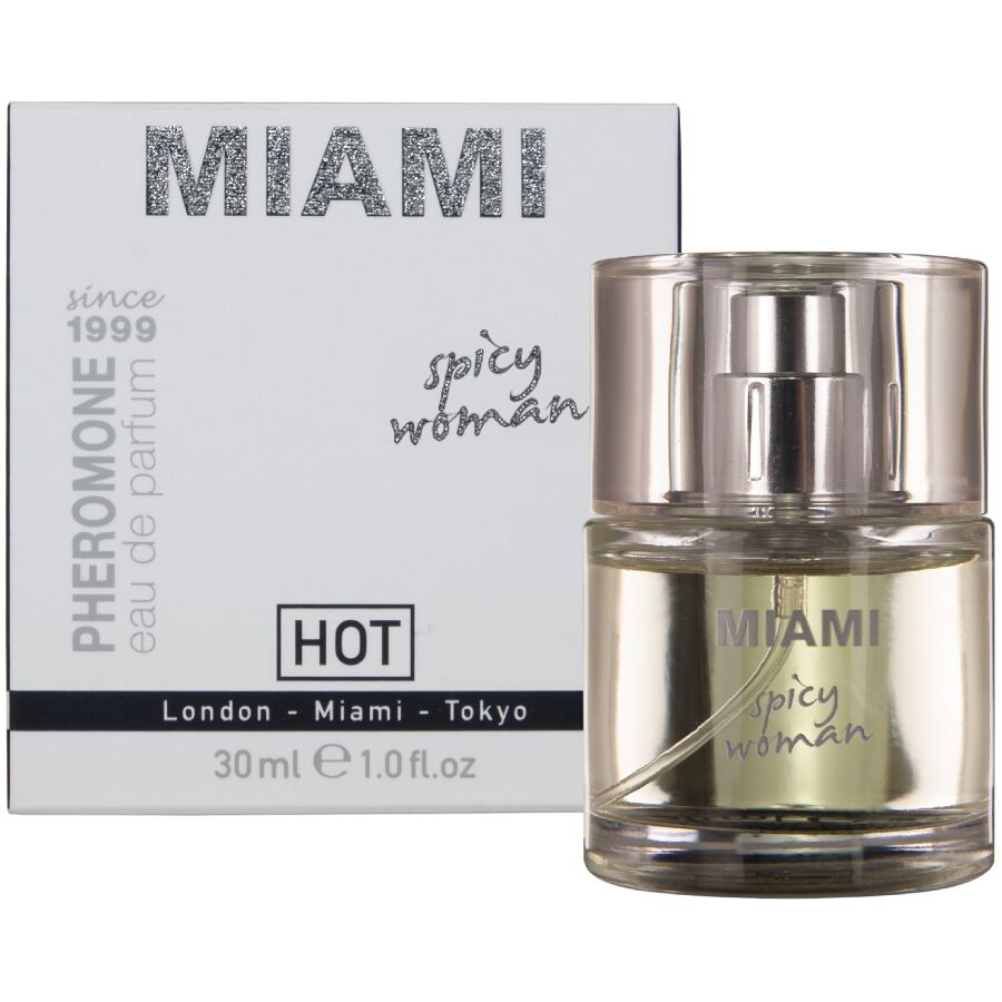 PERFUME CON FEROMONAS MIAMI SPICY MUJER 30 ML