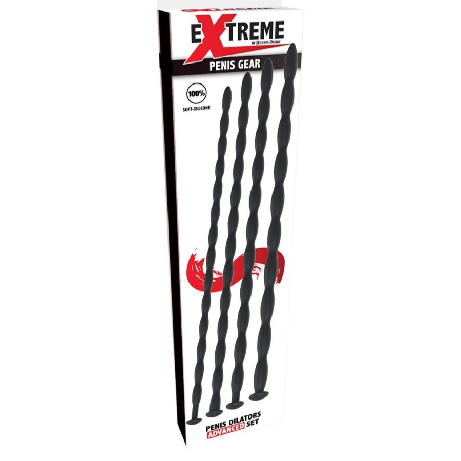 HIDDEN DESIRE - EXTREME ADVANCED SET DE DILATADORES DE URETRA 4 UDS - Imagen 3