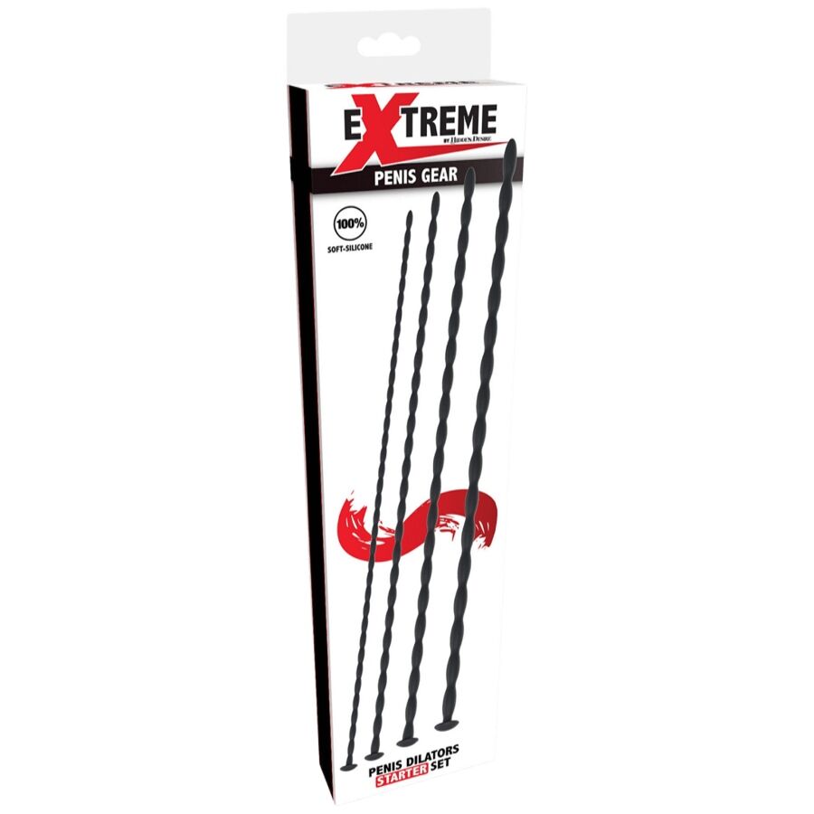 HIDDEN DESIRE - EXTREME STARTER SET DE DILATADORES DE URETRA 4 UDS - Imagen 3