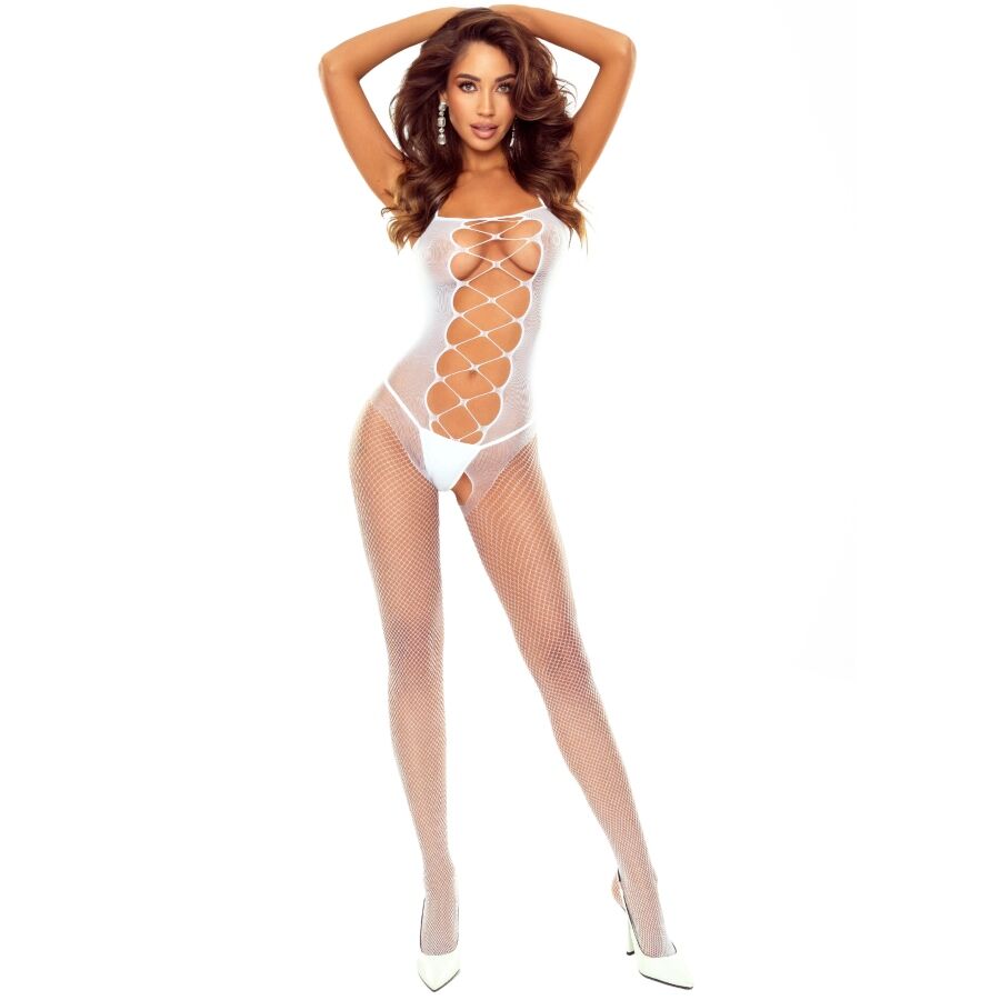 BODYSTOCKING CORDONES BLANCO