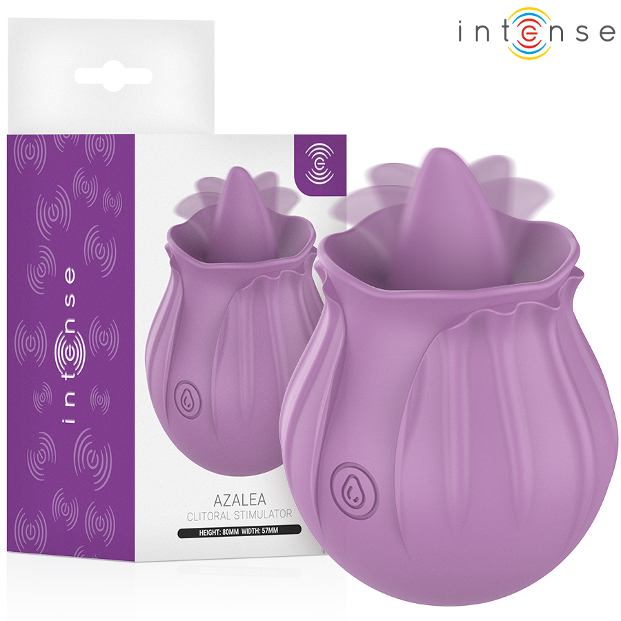 AZALEA FLOR ESTIMULADOR LENGUA BASE MAGNÉTICA