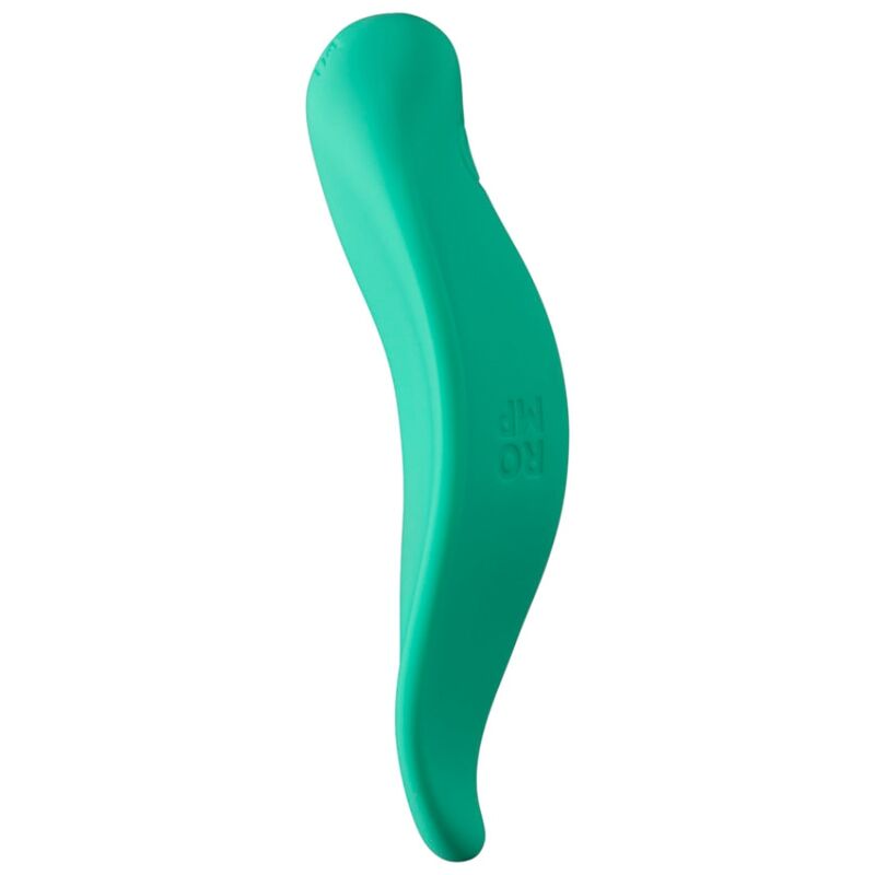 WAVE VIBRADOR ESTIMULADOR DE CLÍTORIS FORMA ERGONÓMICA VERDE AGUA - Imagen 5