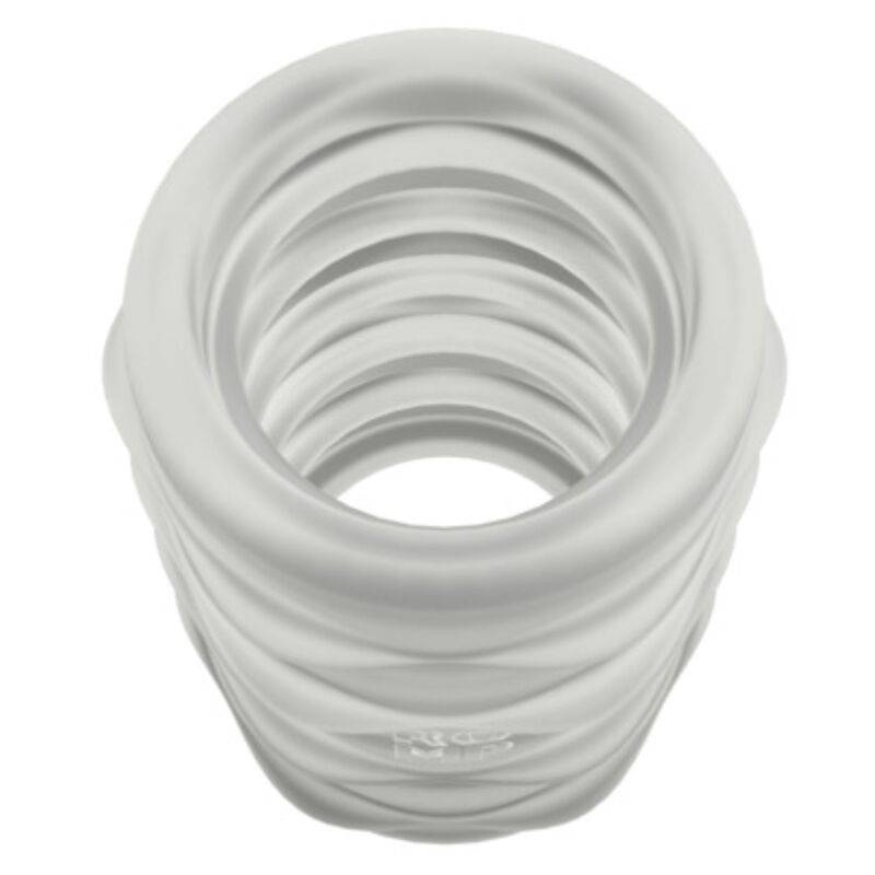 MOSH MASTURBADOR MASCULINO TRANSPARENTE CON FUNDA REVERSBLE DE 6 CM