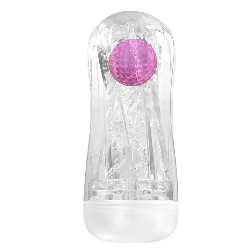 MASTURBADOR CUP 360 TEXTURIZADO TRANSPARENTE - Imagen 5