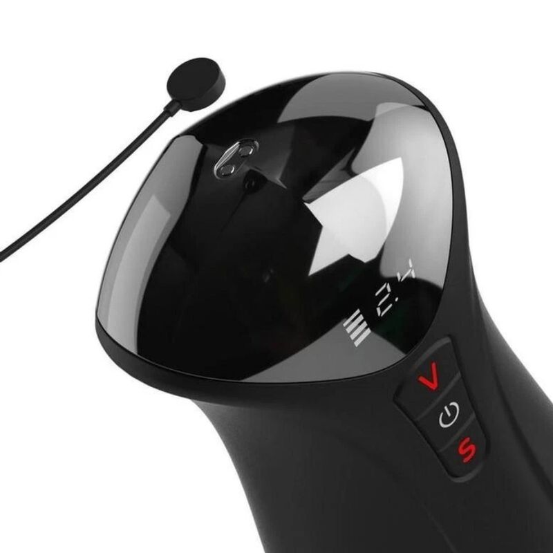 MASTURBADOR AUTOMÁTICO FAP-O-MATIC PRO XL VIBRADOR MARRÓN 34.9 CM - Imagen 4