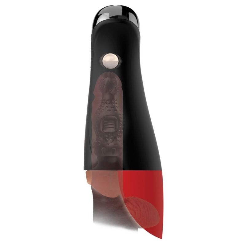 MASTURBADOR AUTOMÁTICO FAP-O-MATIC PRO XL VIBRADOR MARRÓN 34.9 CM - Imagen 3