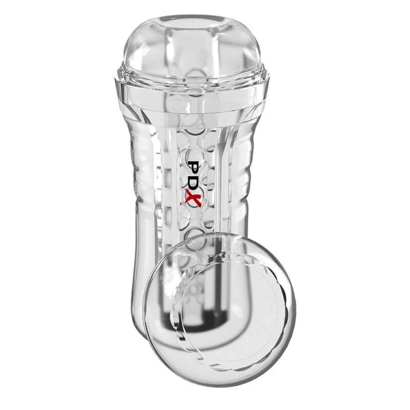 MASTURBADOR TRANSPARENTE VIEWTUBE PLUS SEE-THRU EZ-GRIP 21 CM