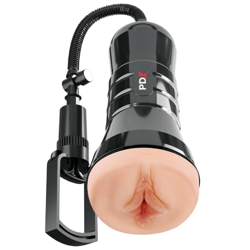 WET PUSSIES MASTURBADOR VAGINA XXL SUPER SUCKER LIGHT CON SUCCIÓN 27.3 CM