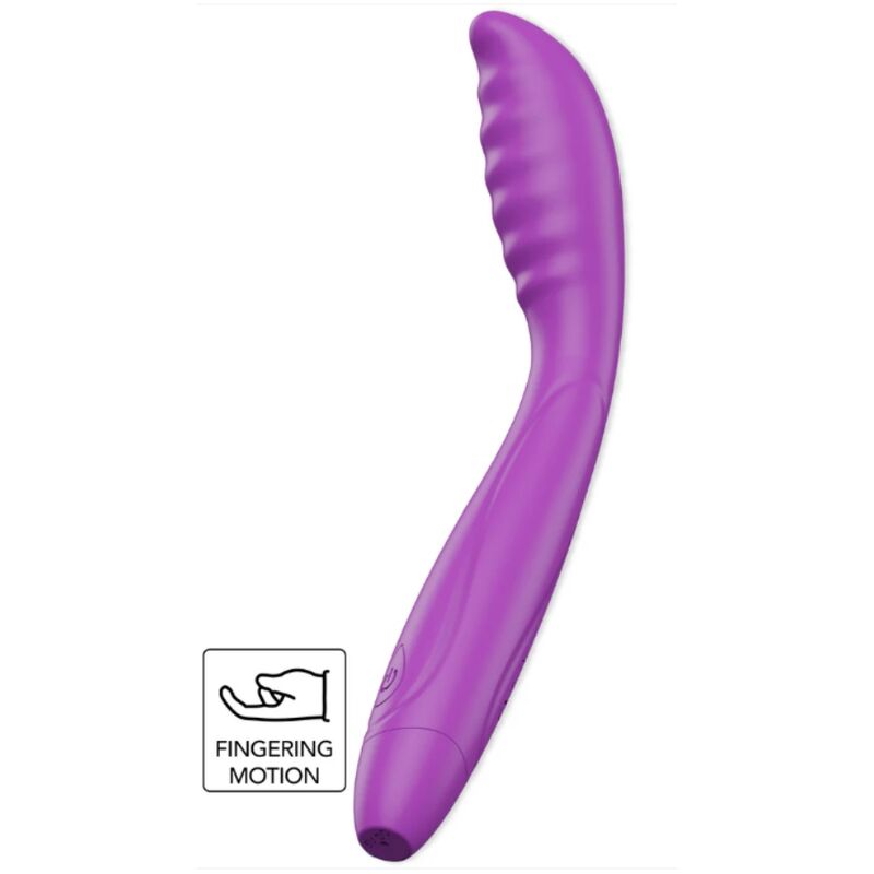 VIBRADOR TAPPING PUNTO G MORADO - Imagen 3