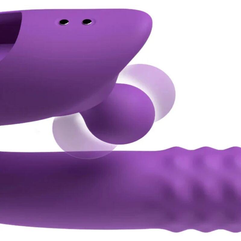 HARMONI PRO PURPLE VIBRADOR RABBIT PARA PUNTO G Y CLÍTORIS - Imagen 5