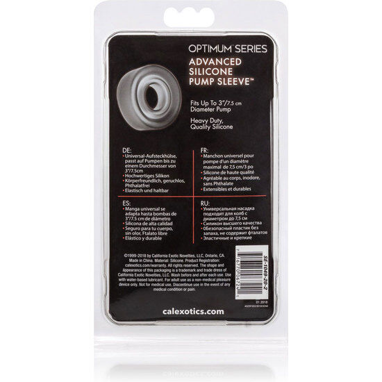 CALEXOTICS - RECAMBIO FUNDA PARA DESARROLLADOR SILICONA GRIS - Imagen 3