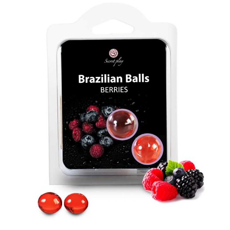 BRAZILIAN BALLS FRUTAS DEL BOSQUE SET 2 BOLAS