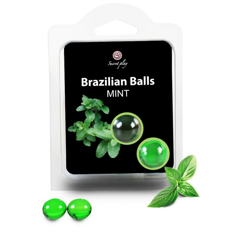 BRAZILIAN BALLS  MENTA SET  2 BOLAS